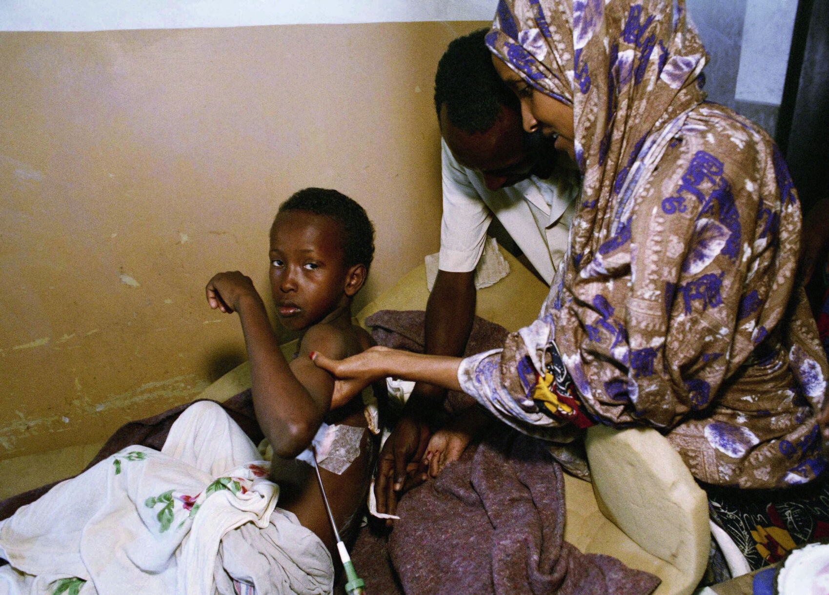 Somalia Young Victims Of Violence 1993